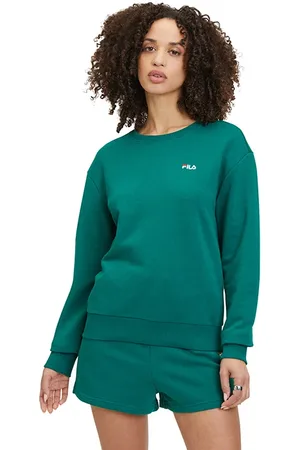 Fila Bantin Slightly Cropped Crew Sweat Aventurine