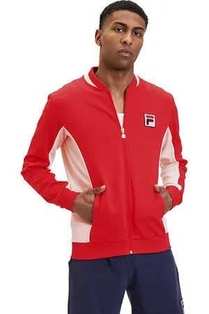 Fila Settanta Track Jacket True Red-antique White