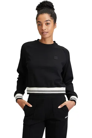 Fila Laramie Cropped Crew Sweat Black
