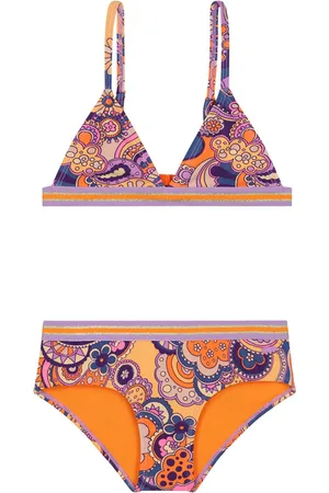 Shiwi Girls Luna Bikini Set Woodstock Wave Multi Color