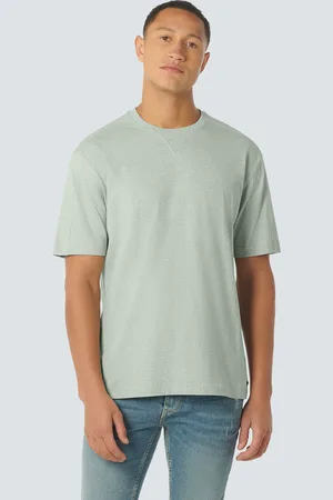 No Excess T-shirt Crewneck Melange Mint