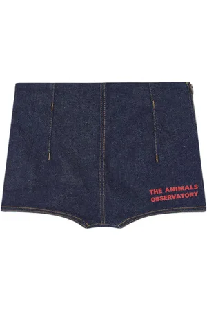 The Animals Observatory Clam Kids Pants Indigo
