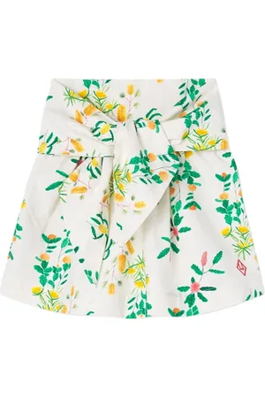 The Animals Observatory Swan Kids Skirt White