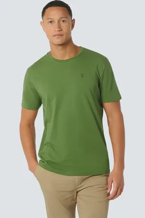 No Excess T-shirt Crewneck Solid Basic Green