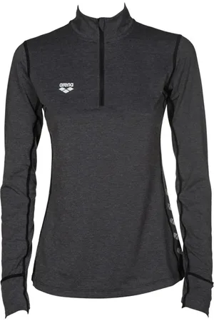 Arena W Thermal H/z Long Sleeve Black Melange