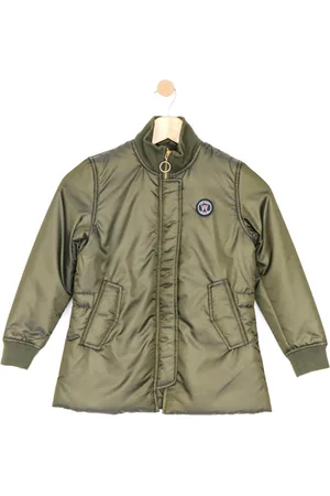 River Woods Long Bomber Jkt Green