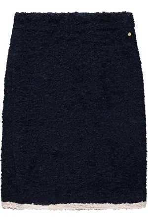 River Woods Skirt Knee Slit At Back