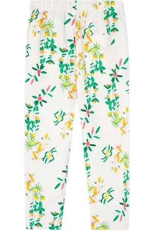 The Animals Observatory Elephant Kids Pants White