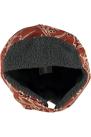 Didriksons Biggles K Hat P Gr Bird Print Clay Rost