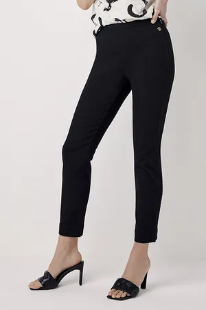 Summum Woman Slim Pants Cotton Blend Blacks