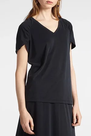 Sandwich T-shirt Short Sleeves Black