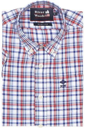 River Woods Tight Fit Boston Shirt Multi