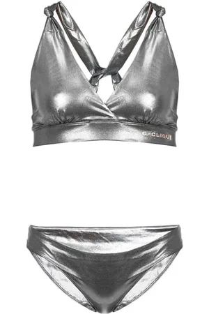 Pinko Agave Swimsuit Grey-green