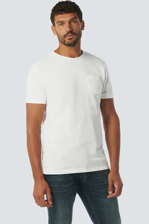 No Excess T-shirt Crewneck Slub White