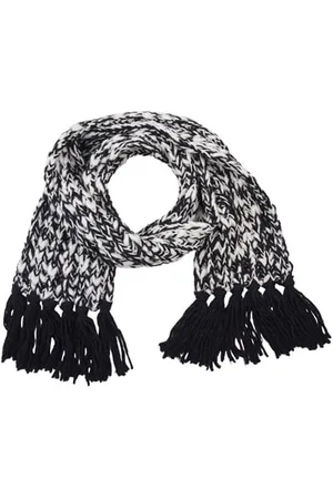MUCHO GUSTO Oblong Scarf Da Vinci Dark Blue