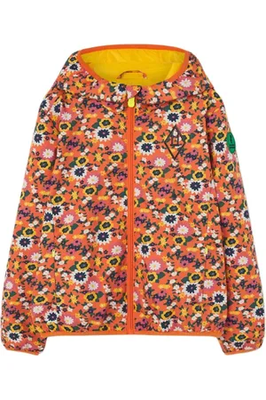 The Animals Observatory Calf Kids Jacket Orange