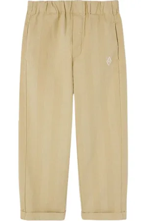 The Animals Observatory Camel Kids Pants Beige