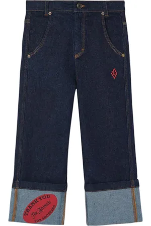 The Animals Observatory Ant Kids Pants Indigo