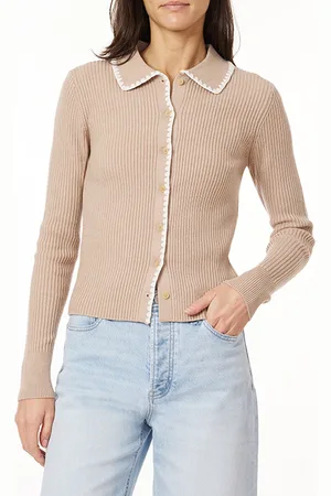 Scotch&Soda Sweater Cardigan Oatmeal Heather
