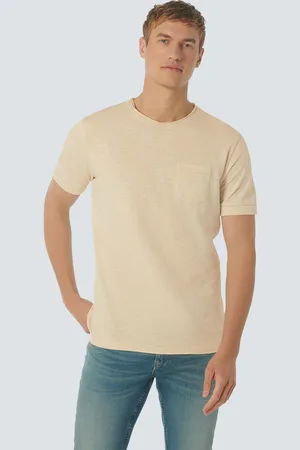 No Excess T-shirt Crewneck Slub Cream