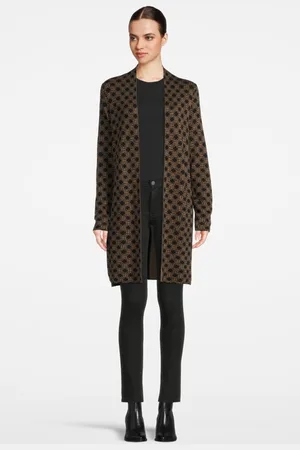 Comma, Knit-cardigan Black Wording Inta