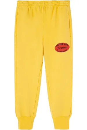 The Animals Observatory Panther Kids Pants Yellow