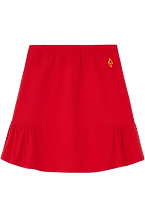The Animals Observatory Slug Kids Skirt Red