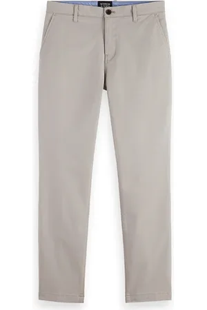 Scotch&Soda Flat Front Chino Grey/grey
