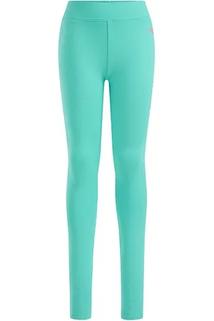 WE Fashion Meisjes Skinny Fit Legging Green Blue