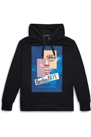 Marcell Von Berlin Berlin Boy Hoodie 1 0 Black Black