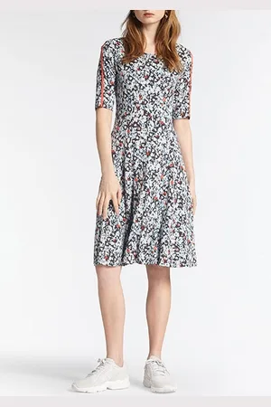 Sandwich Dress Jersey Medium Anthra
