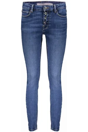 Geisha Jeans Button Closure Eco-aware Blue Denim