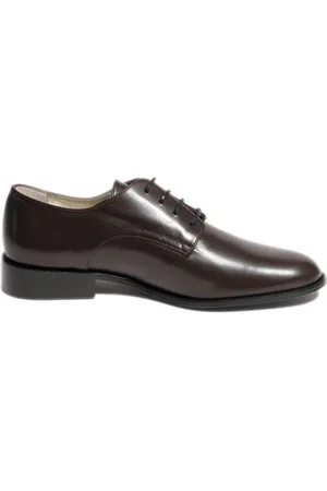 Inès de la Fressange Kelly Derby Leather Brown