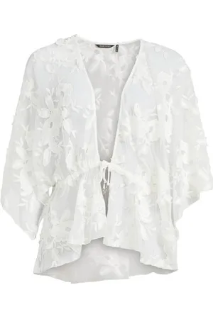 Guess GUESS Estella Floral Cover Up Macademia