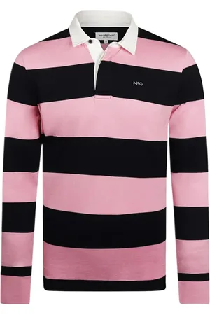 McGregor Rugby 2 Stripe Light Pink