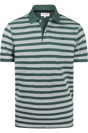 McGregor Oxford Piquee Stripe Polo Dark Green