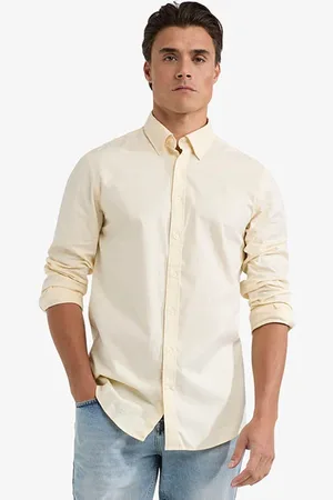 McGregor Stretch Oxford Shirt Lemon Yellow