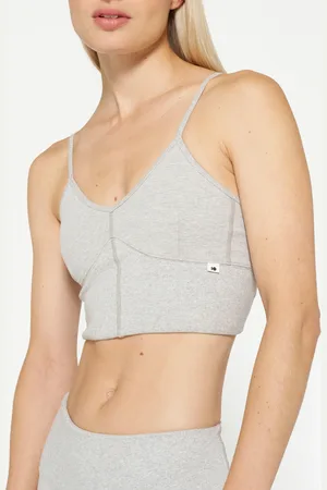 10 days Soft Stretch Bralette Light Grey Melee