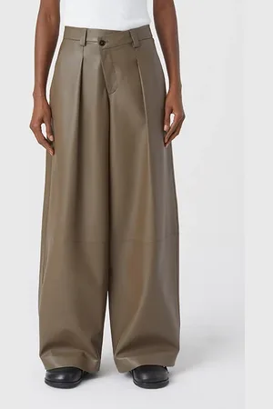 Closed Helston Leather Pants Old Pine