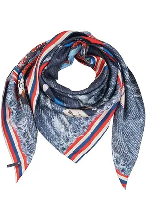 MUCHO GUSTO Scarf St. Tropez Jeans Race Stripes