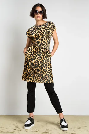 Vanilia Dress Panter Tee Leopard