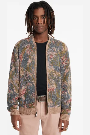 John Varvatos Canelas Regular Fit Bomber Worn Mauve