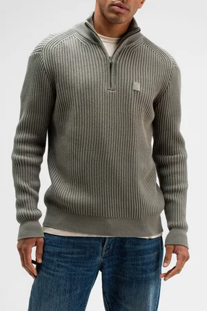 Butcher of Blue Thin Mk. 2 Half Zip Granite Green
