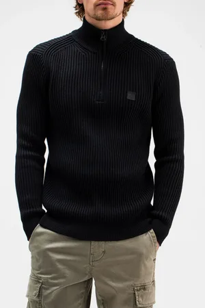 Butcher of Blue Thin Mk. 2 Half Zip Montego Black