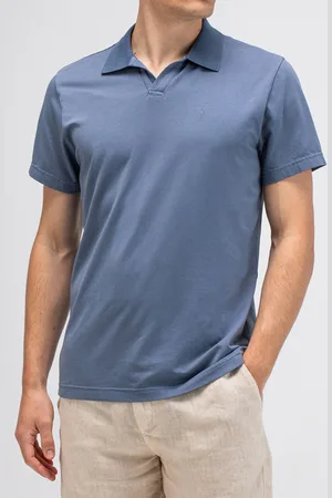 Butcher of Blue Alain Jersey Polo China Grey