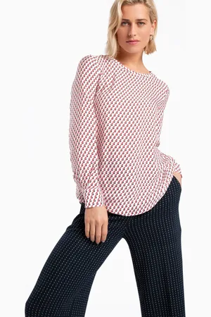 Vanilia Blouse Graphic D Snow White/goji Berry/peaco