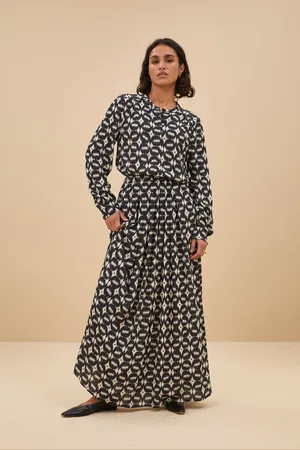 BY-BAR Lien Brisk Skirt Brisk Print