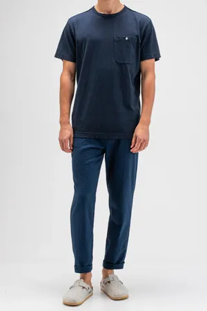 Butcher of Blue Loner Mk 2 Seersucker Pant Iris Blue