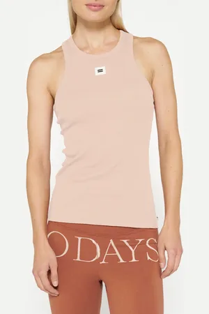 10 days Tank Top Rib Sepia Sand