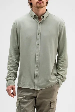 Butcher of Blue Robbins Clean Pique Shirt Dk. Delphi Green